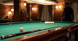 Игра в бильярд