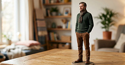 3D фигурка фотографии